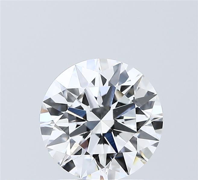 2.04 Carat Round Shaped, Ideal Cut, D Color, VVS2 Clarity, IGI Certified Lab Grown Diamond