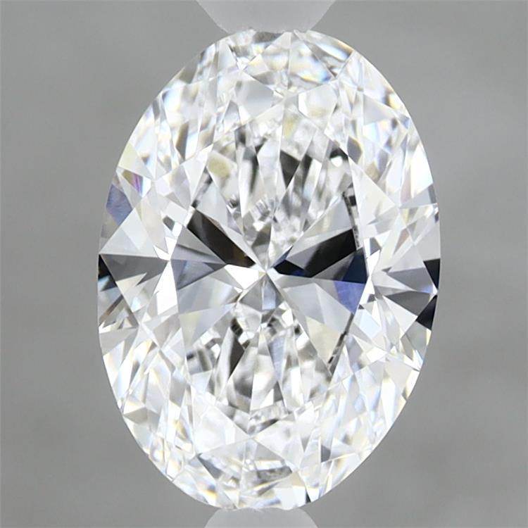 1.57 Carat Oval Shaped, Ideal Cut, D Color, VVS2 Clarity, IGI Certified Lab Grown Diamond