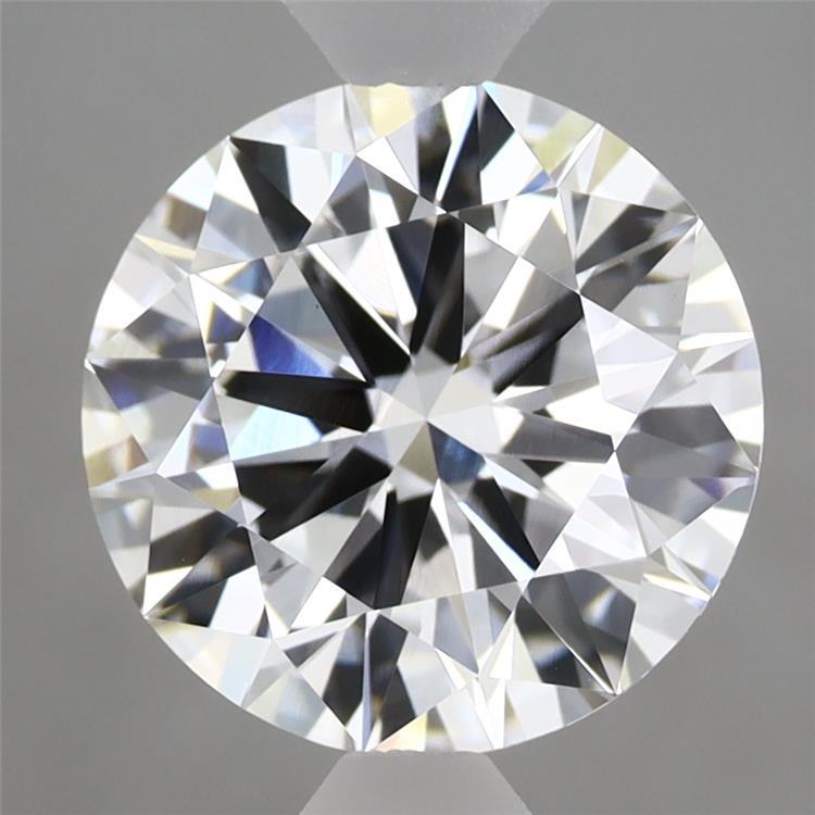 2.82 Carat Round Shaped, Ideal Cut, E Color, VVS2 Clarity, IGI Certified Lab Grown Diamond