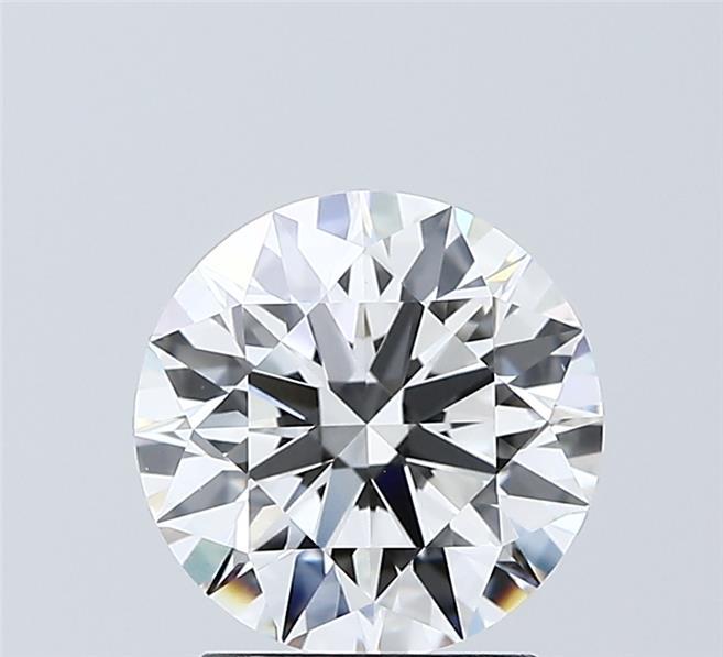 2.05 Carat Round Shaped, Ideal Cut, E Color, VVS2 Clarity, IGI Certified Lab Grown Diamond