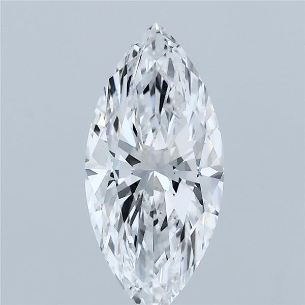 1.08 Carat Marquise Shaped, Excellent Cut, D Color, VVS1 Clarity, IGI Certified Lab Grown Diamond