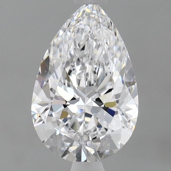 0.99 Carat Pear Shaped, Ideal Cut, D Color, VVS2 Clarity, IGI Certified Lab Grown Diamond