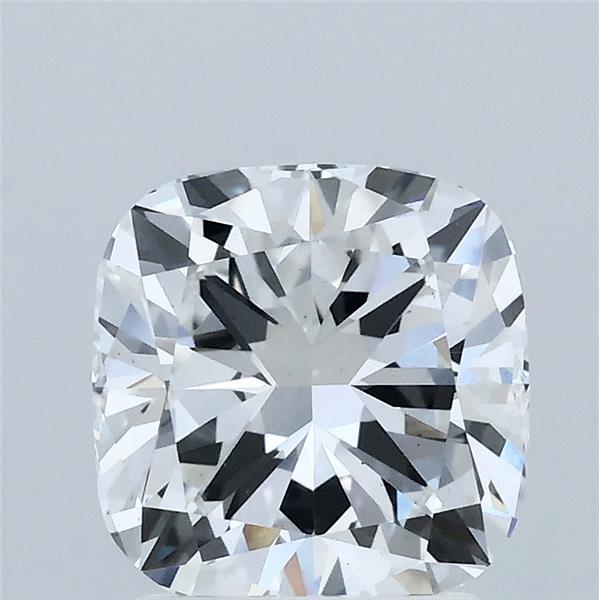 2.09 Carat Cushion Shaped, Excellent Cut, E Color, VS2 Clarity, IGI Certified Lab Grown Diamond