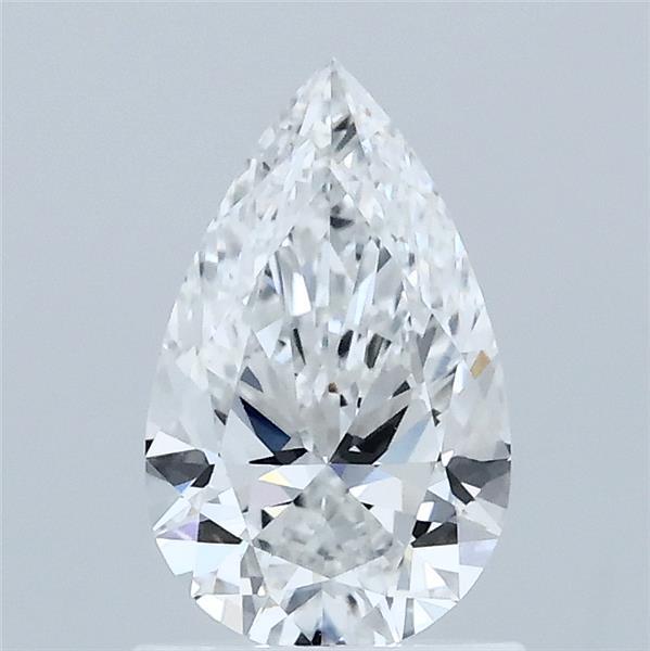 1.01 Carat Pear Shaped, Ideal Cut, E Color, VVS1 Clarity, IGI Certified Lab Grown Diamond