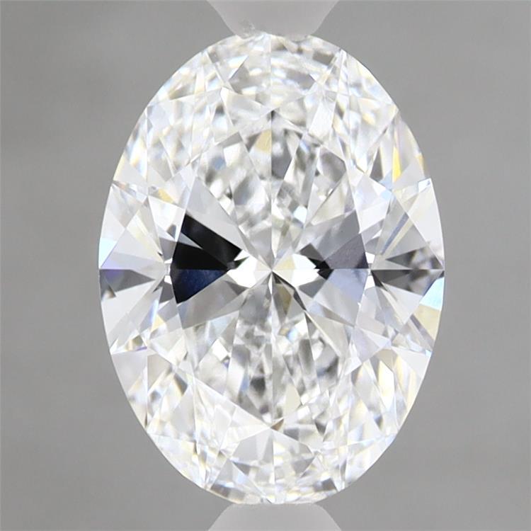 1.59 Carat Oval Shaped, Ideal Cut, D Color, VVS2 Clarity, IGI Certified Lab Grown Diamond