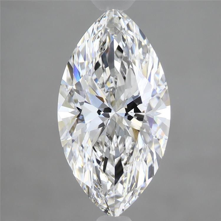 1.93 Carat Marquise Shaped, Ideal Cut, E Color, VVS2 Clarity, IGI Certified Lab Grown Diamond
