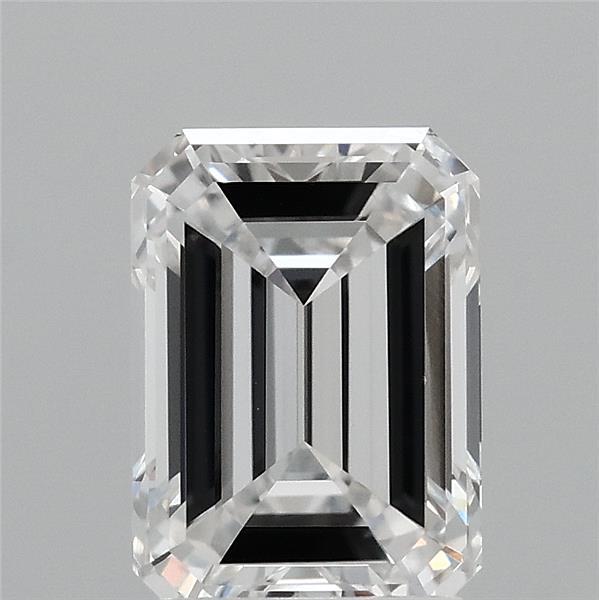 2.01 Carat Emerald Shaped, Ideal Cut, D Color, VVS1 Clarity, IGI Certified Lab Grown Diamond