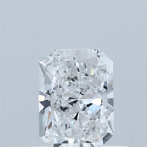0.59 Carat Radiant Shaped, Excellent Cut, D Color, VS1 Clarity, IGI Certified Lab Grown Diamond
