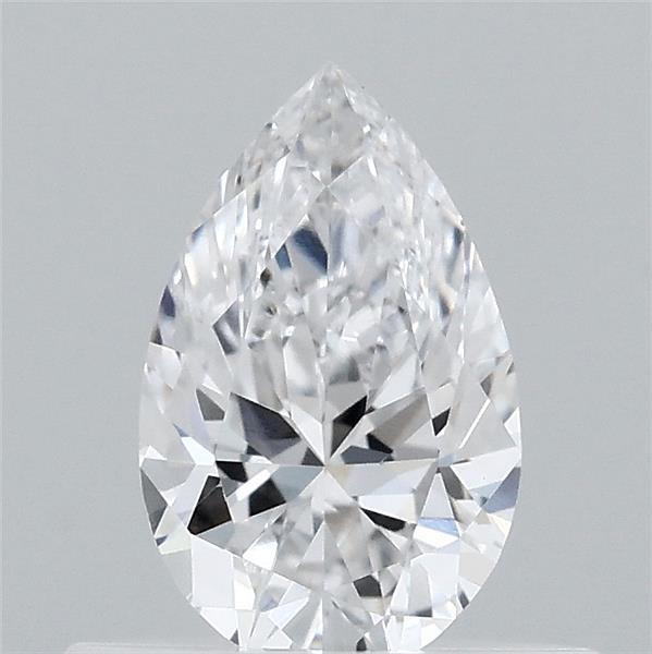 0.48 Carat Pear Shaped, Excellent Cut, D Color, VVS2 Clarity, IGI Certified Lab Grown Diamond