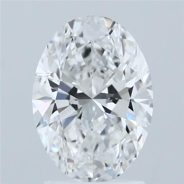 2.00 Carat Oval Shaped, Ideal Cut, E Color, VS1 Clarity, IGI Certified Lab Grown Diamond