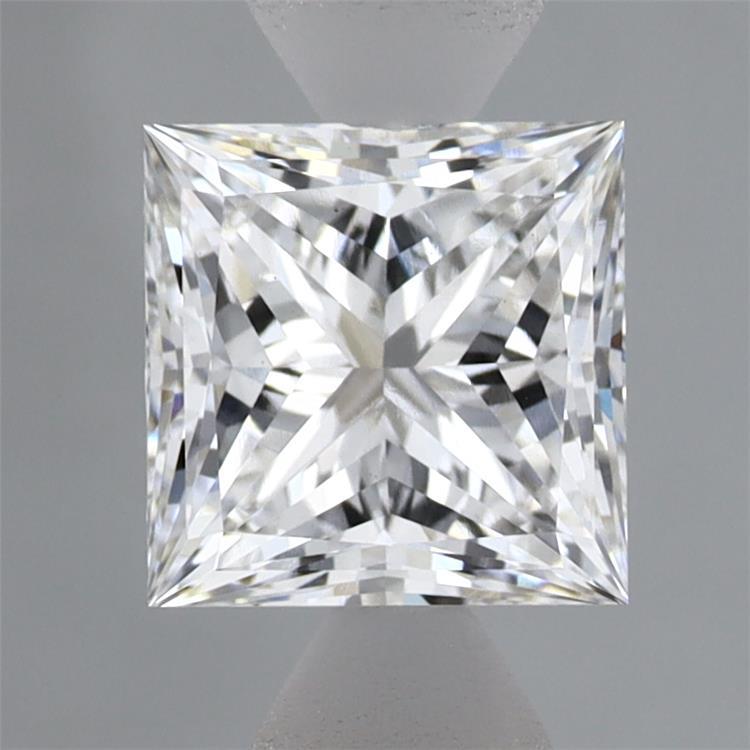 1.51 Carat Princess Shaped, Ideal Cut, D Color, VS1 Clarity, IGI Certified Lab Grown Diamond