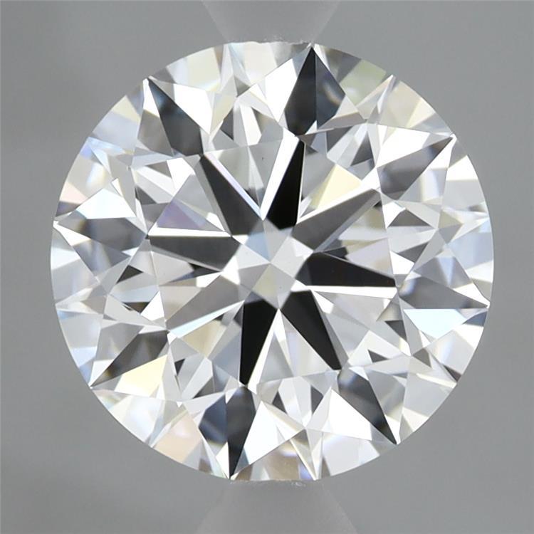 2.92 Carat Round Shaped, Ideal Cut, E Color, VVS2 Clarity, IGI Certified Lab Grown Diamond