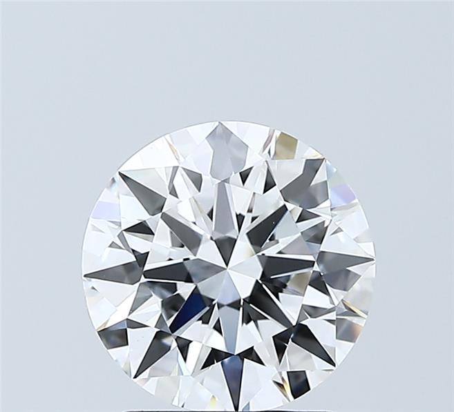 2.02 Carat Round Shaped, Ideal Cut, E Color, VVS2 Clarity, IGI Certified Lab Grown Diamond