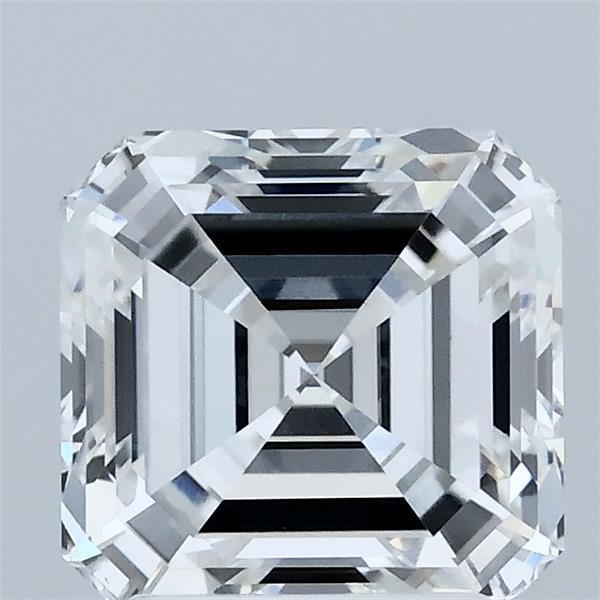 2.04 Carat Asscher Shaped, Ideal Cut, D Color, VVS2 Clarity, IGI Certified Lab Grown Diamond