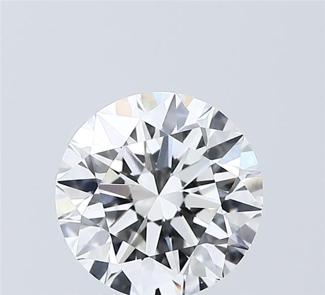 2.03 Carat Round Shaped, Excellent Cut, E Color, VVS2 Clarity, IGI Certified Lab Grown Diamond