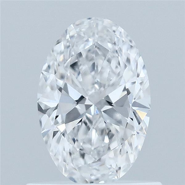 0.67 Carat Oval Shaped, Excellent Cut, D Color, VVS2 Clarity, IGI Certified Lab Grown Diamond
