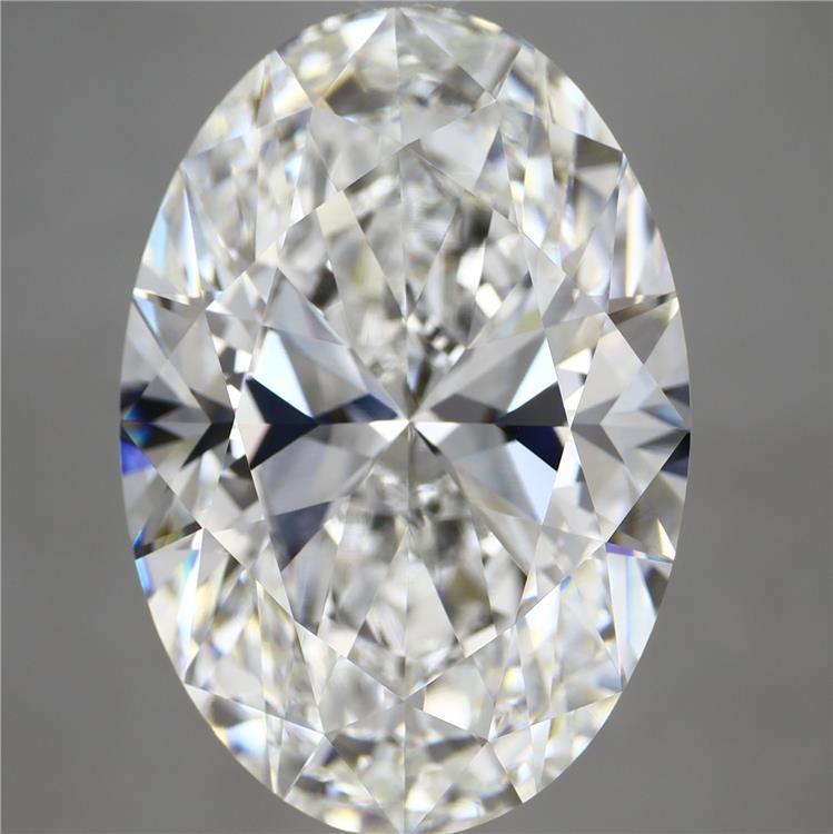 9.99 Carat Oval Shaped, Ideal Cut, E Color, VVS2 Clarity, IGI Certified Lab Grown Diamond