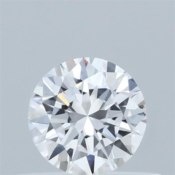 0.37 Carat Round Shaped, Excellent Cut, D Color, VVS2 Clarity, IGI Certified Lab Grown Diamond