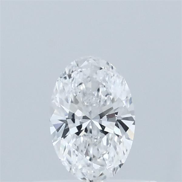 0.36 Carat Oval Shaped, Ideal Cut, D Color, VVS2 Clarity, IGI Certified Lab Grown Diamond