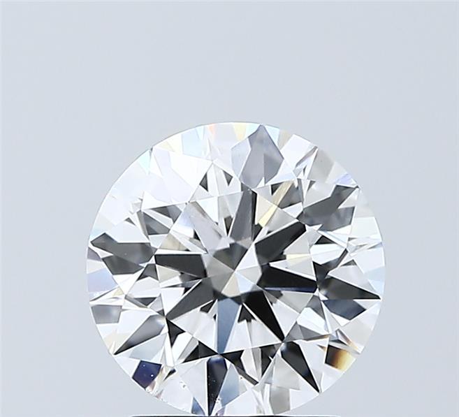 2.05 Carat Round Shaped, Ideal Cut, E Color, VVS2 Clarity, IGI Certified Lab Grown Diamond