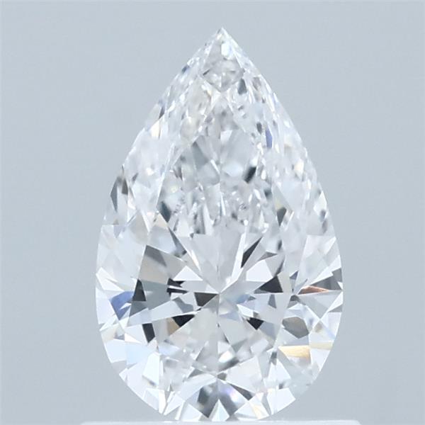 0.80 Carat Pear Shaped, Ideal Cut, D Color, VVS2 Clarity, IGI Certified Lab Grown Diamond