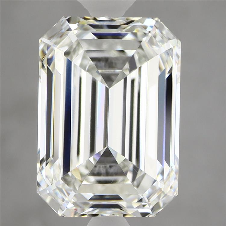 4.64 Carat Emerald Shaped, Ideal Cut, G Color, VS1 Clarity, IGI Certified Lab Grown Diamond