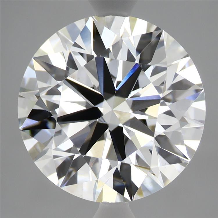 4.65 Carat Round Shaped, Ideal Cut, G Color, VVS2 Clarity, IGI Certified Lab Grown Diamond