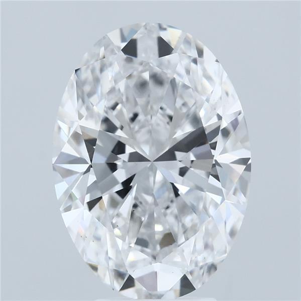 5.04 Carat Oval Shaped, Ideal Cut, D Color, VS1 Clarity, IGI Certified Lab Grown Diamond