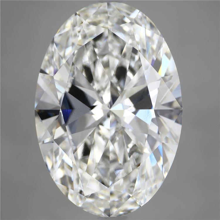 9.01 Carat Oval Shaped, Ideal Cut, F Color, VVS2 Clarity, IGI Certified Lab Grown Diamond
