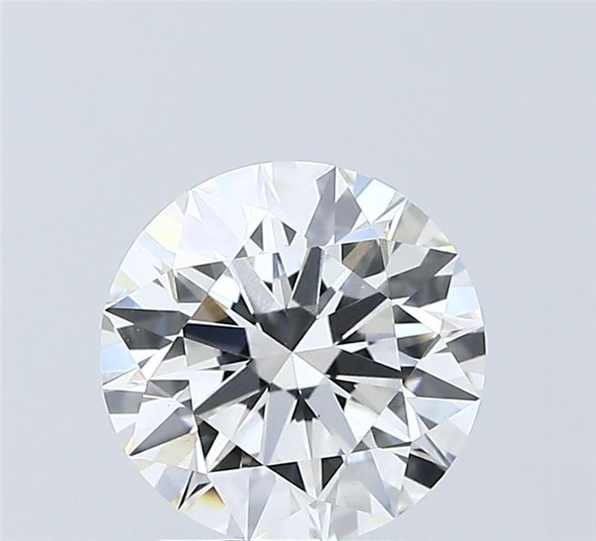 2.05 Carat Round Shaped, Ideal Cut, F Color, VVS2 Clarity, IGI Certified Lab Grown Diamond