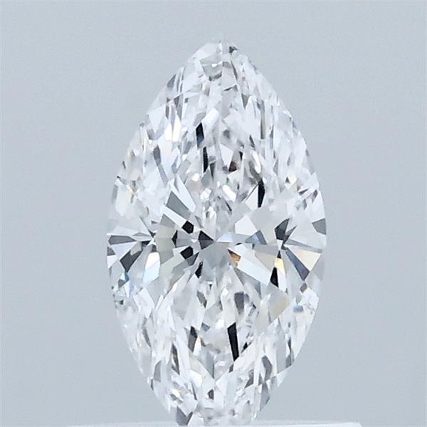 0.57 Carat Marquise Shaped, Ideal Cut, D Color, VS1 Clarity, IGI Certified Lab Grown Diamond
