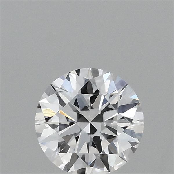0.37 Carat Round Shaped, Ideal Cut, D Color, VVS2 Clarity, IGI Certified Lab Grown Diamond