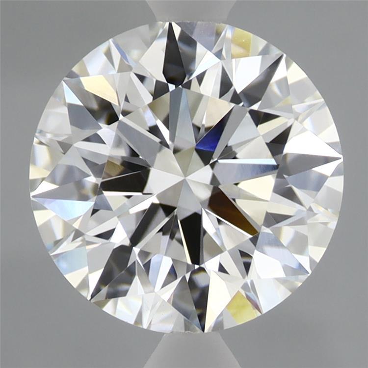 3.08 Carat Round Shaped, Ideal Cut, E Color, VVS2 Clarity, IGI Certified Lab Grown Diamond