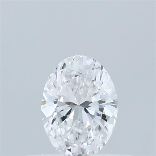 0.39 Carat Oval Shaped, Ideal Cut, D Color, VVS2 Clarity, IGI Certified Lab Grown Diamond