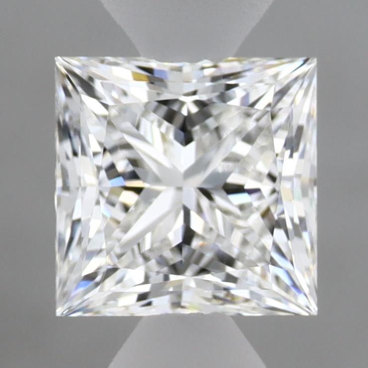 1.40 Carat Princess Shaped, Ideal Cut, E Color, VVS2 Clarity, IGI Certified Lab Grown Diamond