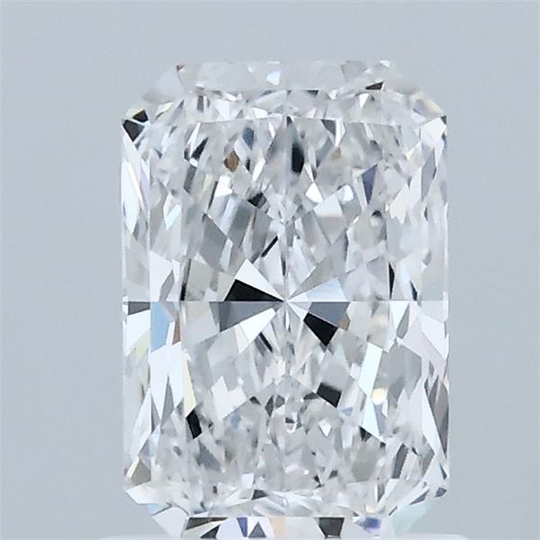 1.10 Carat Radiant Shaped, Ideal Cut, E Color, VVS2 Clarity, IGI Certified Lab Grown Diamond