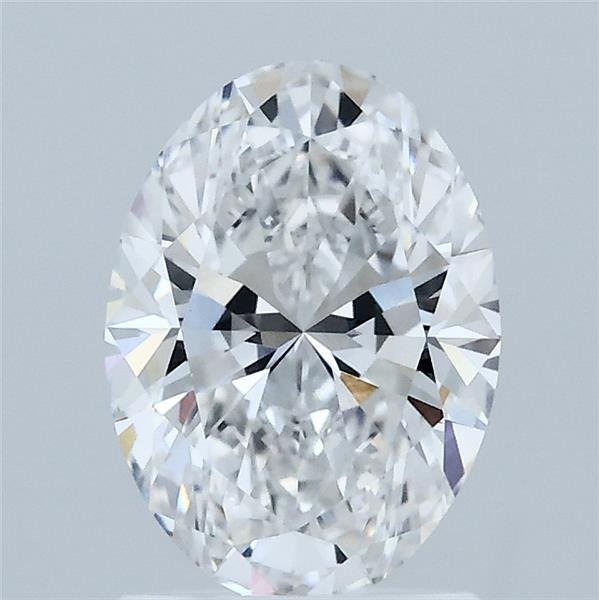 1.53 Carat Oval Shaped, Ideal Cut, D Color, VVS1 Clarity, IGI Certified Lab Grown Diamond