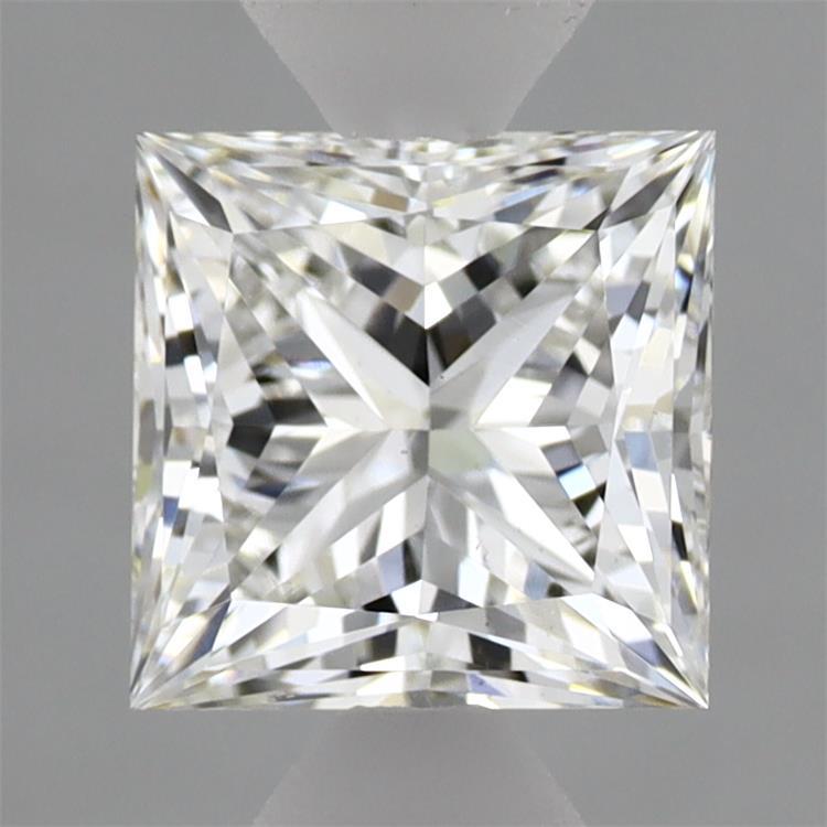 1.59 Carat Princess Shaped, Ideal Cut, F Color, VS2 Clarity, IGI Certified Lab Grown Diamond