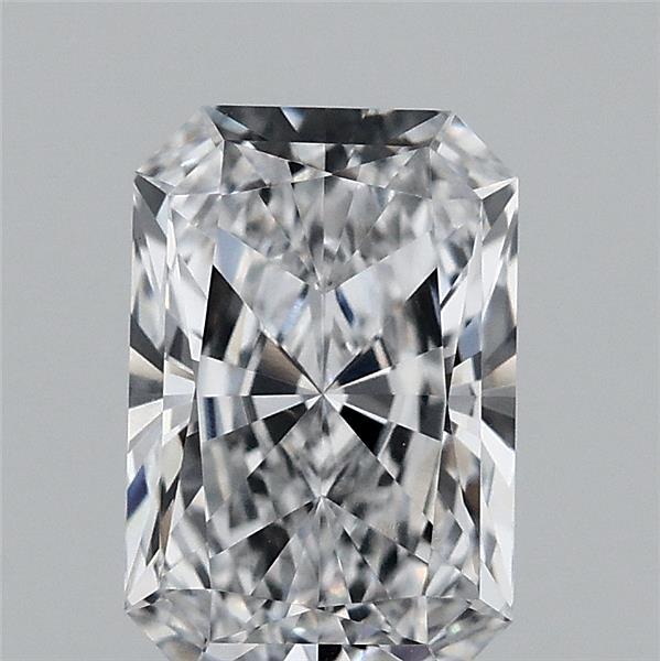 0.93 Carat Radiant Shaped, Ideal Cut, D Color, VVS1 Clarity, IGI Certified Lab Grown Diamond