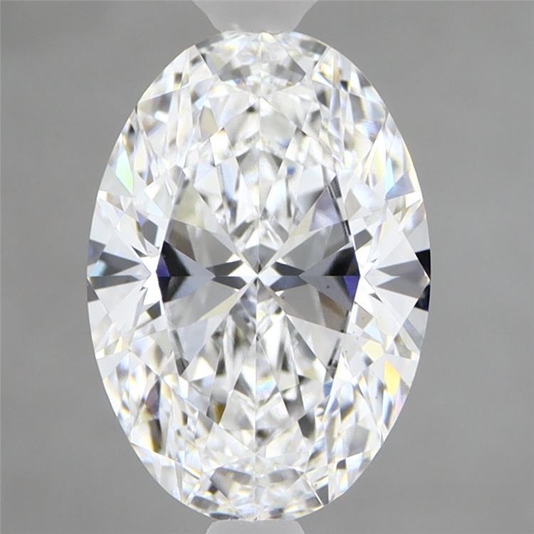 2.09 Carat Oval Shaped, Ideal Cut, D Color, VS1 Clarity, IGI Certified Lab Grown Diamond