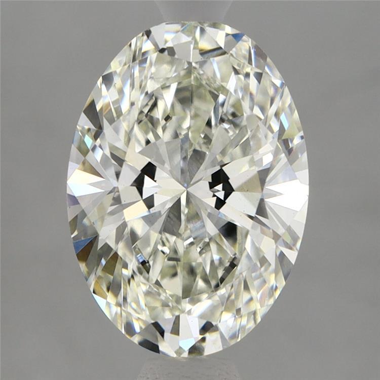 3.13 Carat Oval Shaped, Ideal Cut, H Color, VS1 Clarity, IGI Certified Lab Grown Diamond