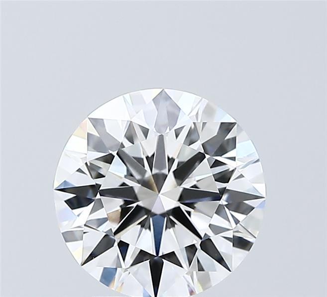 2.03 Carat Round Shaped, Ideal Cut, E Color, VVS2 Clarity, IGI Certified Lab Grown Diamond