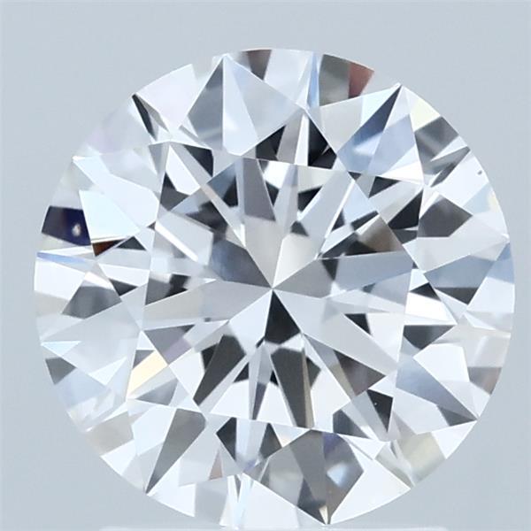 2.01 Carat Round Shaped, Excellent Cut, E Color, VS1 Clarity, IGI Certified Lab Grown Diamond