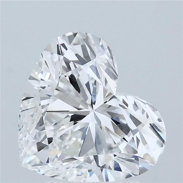 3.01 Carat Heart Shaped, Ideal Cut, E Color, VVS2 Clarity, IGI Certified Lab Grown Diamond