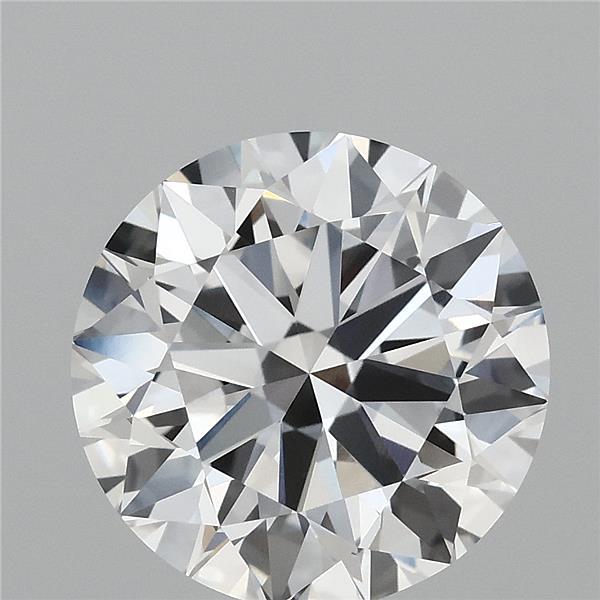 4.01 Carat Round Shaped, Excellent Cut, D Color, VVS1 Clarity, IGI Certified Lab Grown Diamond