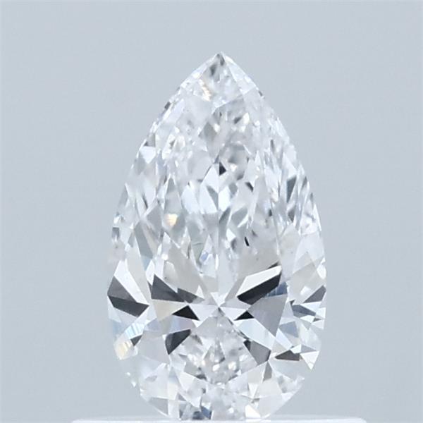 0.52 Carat Pear Shaped, Ideal Cut, D Color, VS1 Clarity, IGI Certified Lab Grown Diamond