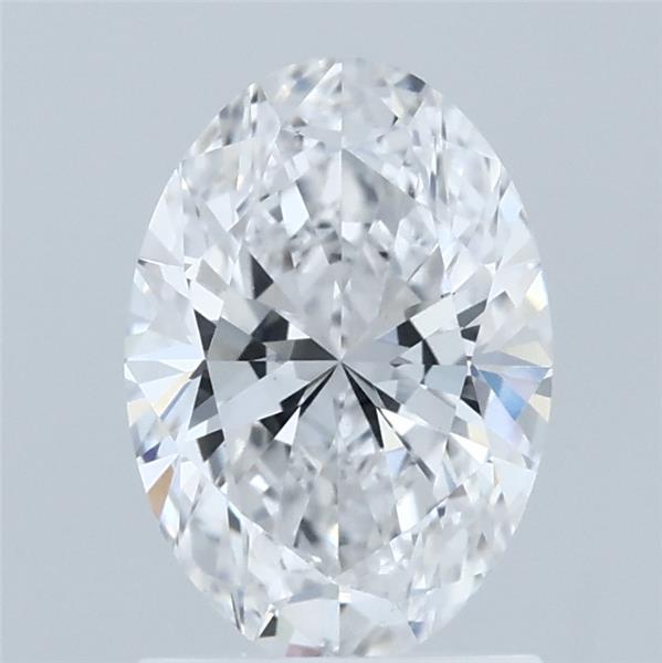1.39 Carat Oval Shaped, Ideal Cut, D Color, VS1 Clarity, IGI Certified Lab Grown Diamond