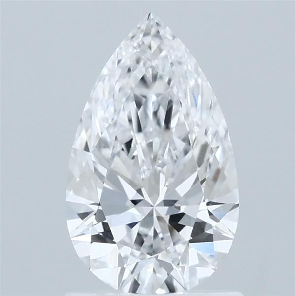 1.08 Carat Pear Shaped, Ideal Cut, D Color, VVS1 Clarity, IGI Certified Lab Grown Diamond