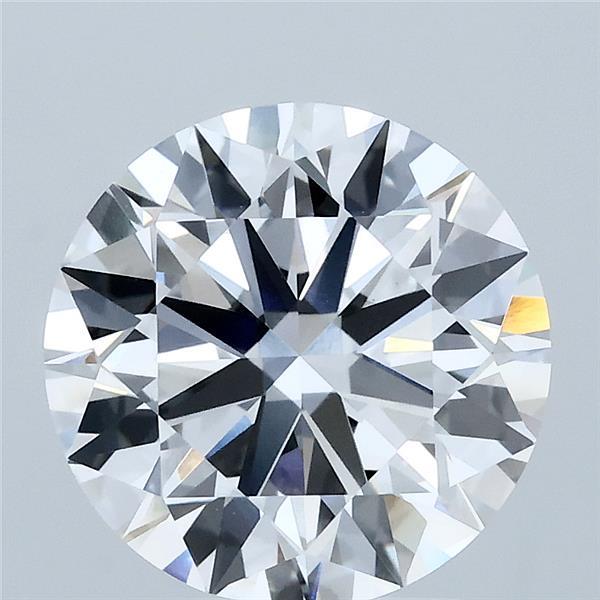 3.21 Carat Round Shaped, Ideal Cut, E Color, VVS2 Clarity, IGI Certified Lab Grown Diamond