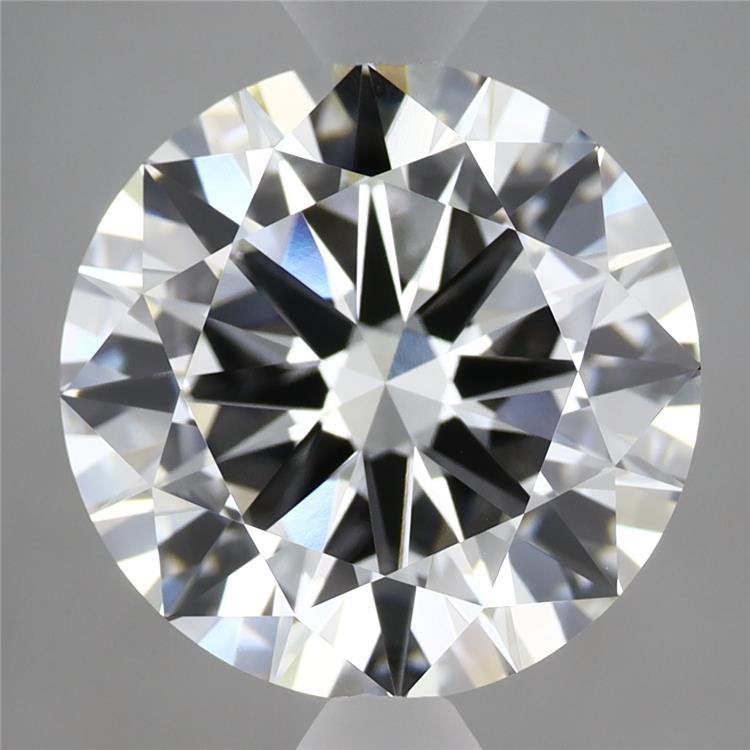4.92 Carat Round Shaped, Excellent Cut, F Color, VVS2 Clarity, IGI Certified Lab Grown Diamond
